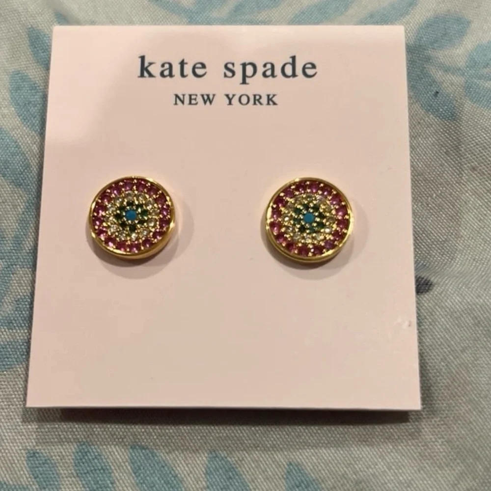 Kate spade evil eye Studs NWT #1313